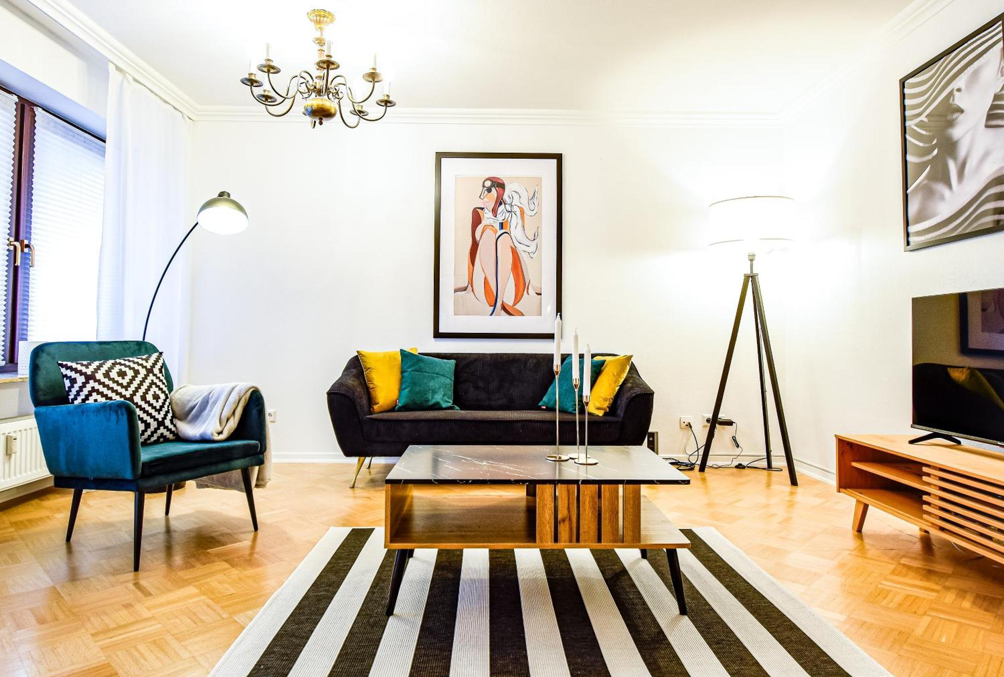 Scandic-Apartment - Balkony & Garage, 3Z, 80M2 普福尔茨海姆 外观 照片